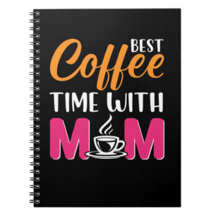 Carnet Maman Art Meilleur Café Temps Avec Maman