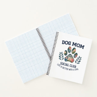 Carnet Maman Chien Fleur de Patte