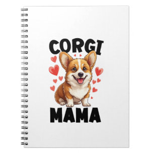 Carnet Maman Corgi - Maman Corgi Mignonne
