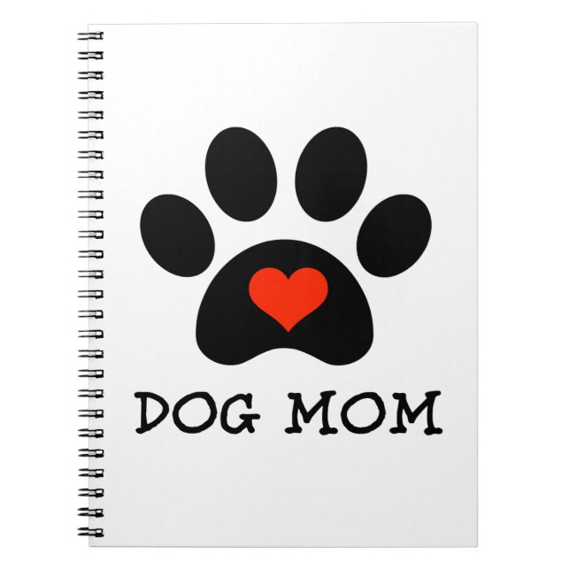Carnet Maman de chien de Pawprint (Devant)