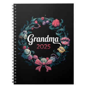Carnet Mamie 2025 Pour Nouveau Cadeau De Grand-Mère