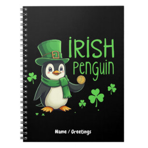 Carnet Manchot Irlandais Un Mélange Chanceux d'Amusement,