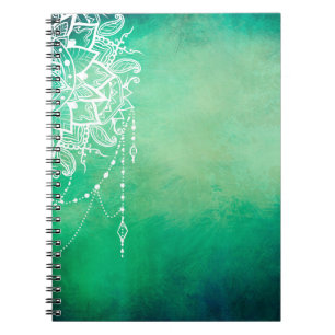 Carnet Mandala arrière - plan spirituel mandala
