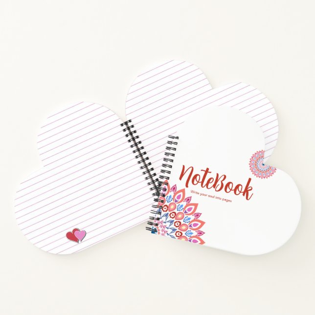 Carnet MANDALA ART Spiral Notebook (Intérieur)