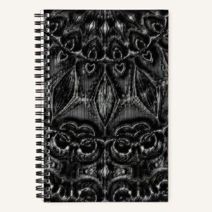 Carnet Mandala au charbon