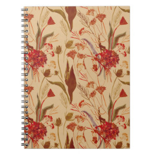 Carnet Mandala coloré, motif ethnique vintage.