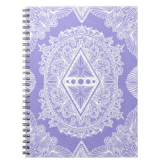 Carnet Mandala de diamant céleste
