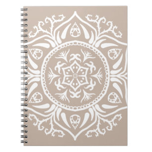 Carnet Mandala en laine