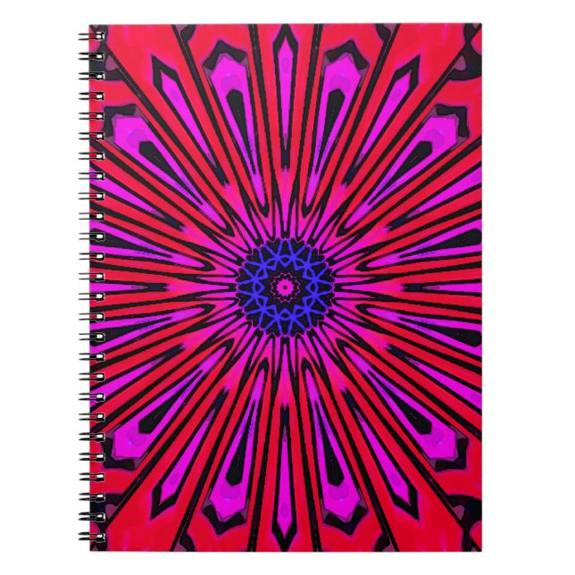 Carnet Mandala floral botanique  (Devant)