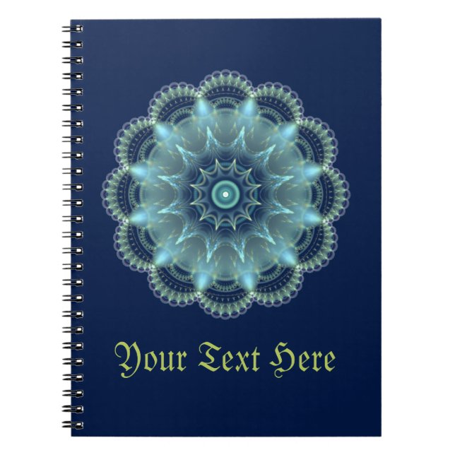 Carnet Mandala fractal (Devant)