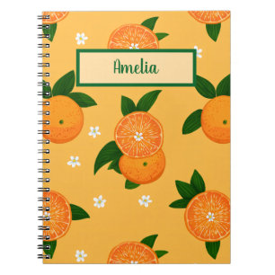 Carnet Mandarines d'été