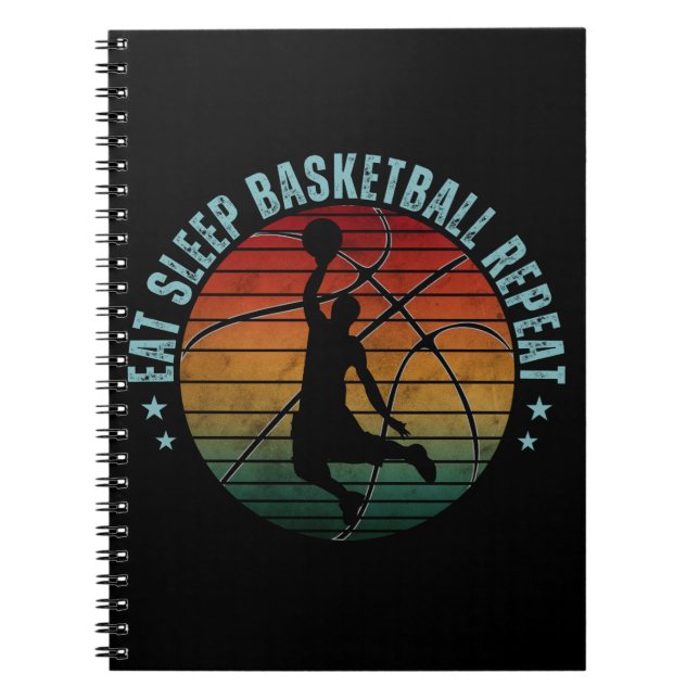 CARNET MANGER SOMMEIL BASKETBALL RÉPÉTER (Devant)
