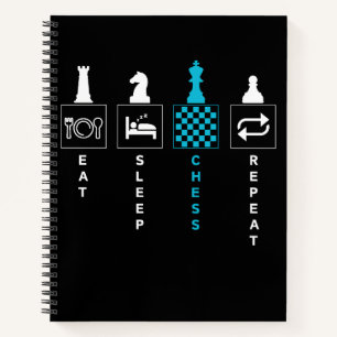 Carnet Manger Sommeil Échecs Répéter