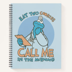 Carnet Mangez deux cookies, appelez-moi le matin