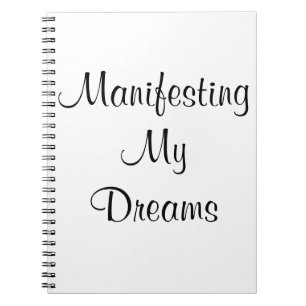 Carnet Manifester mes rêves