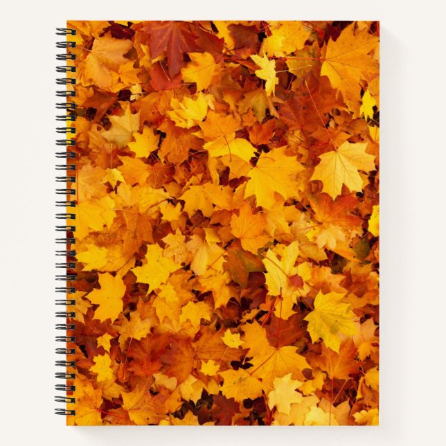 Carnet Maple Leaf Pattern-25877 (Devant)
