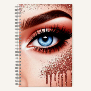Carnet 💎 Maquillage Rose Gold Glam Pour Les Amateurs De