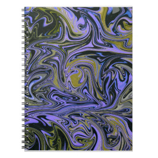 Carnet Marble Forms – Violet & Gold Mystic Energy