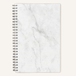 Carnet Marbre Blanc