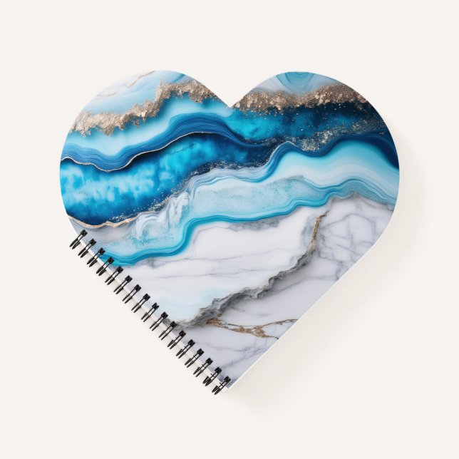 Carnet Marbre de Blue River (Devant)