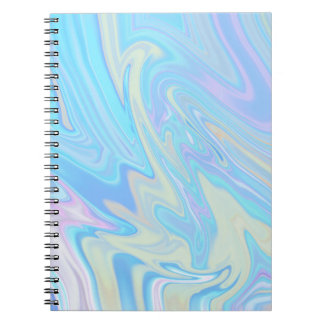Carnet Marbre holographique