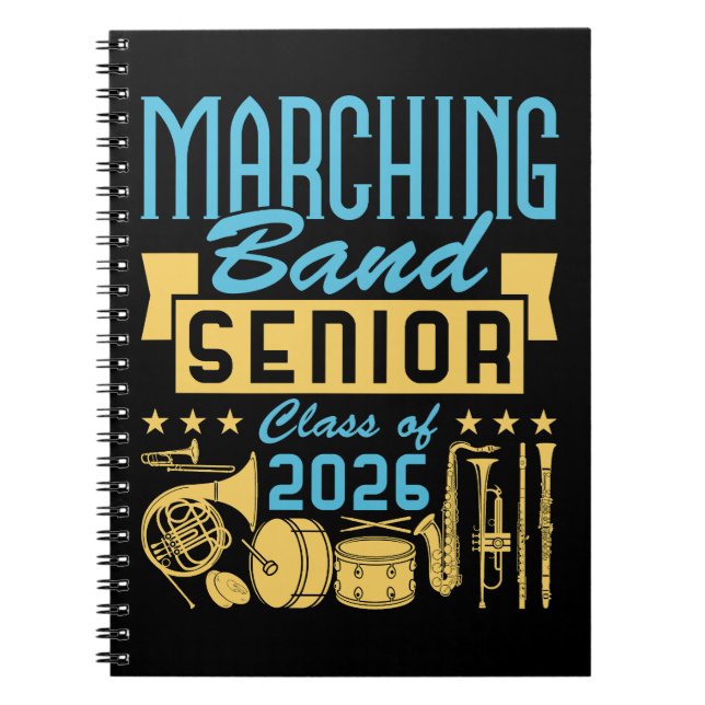 Carnet Marching Band Senior Class of 2026 (Devant)