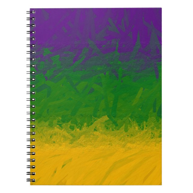 Carnet Mardi Gras Gradient (Devant)