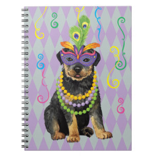 Carnet Mardi Gras Rottweiler