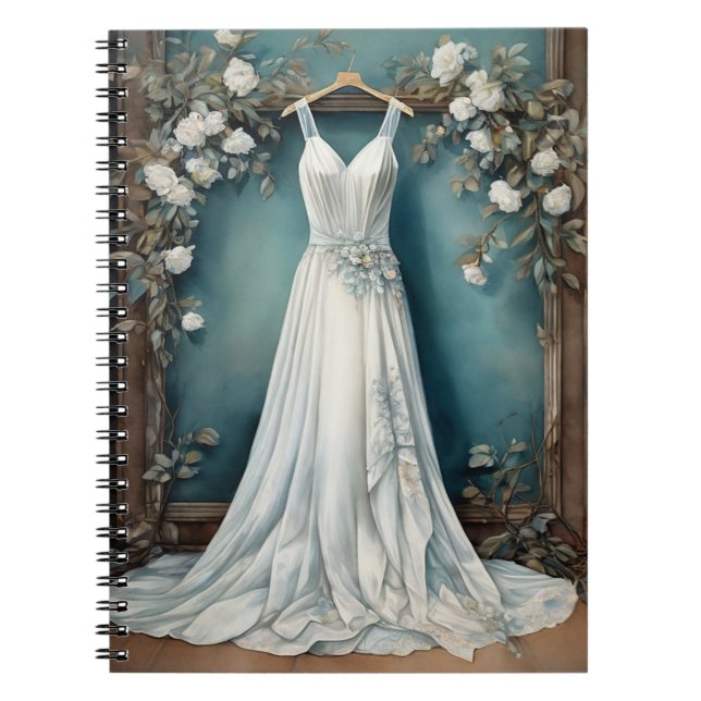 Carnet Mariage classique de robe blanche (Devant)