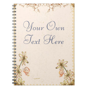 Carnet Mariage Fleurs vintages