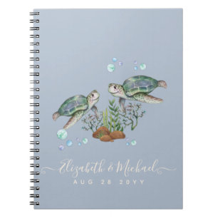 Carnet Mariage sur la plage des tortues de mer