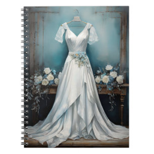 Carnet Mariage vintage blanc chic
