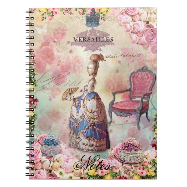 Carnet Marie Antoinette (Devant)