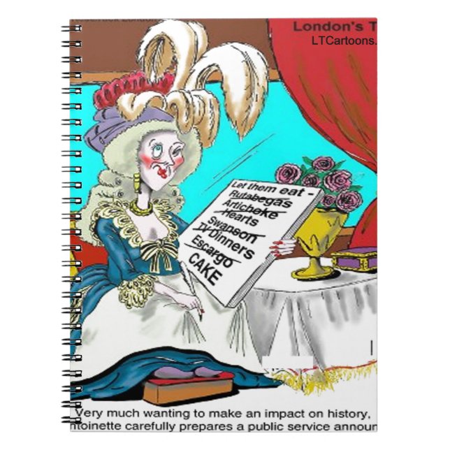 Carnet Marie Antoinette Faire-part de la fonction publiqu (Devant)