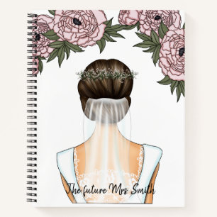 Carnet Mariée à être - Futur Mme Notebook (Brunett Bride)