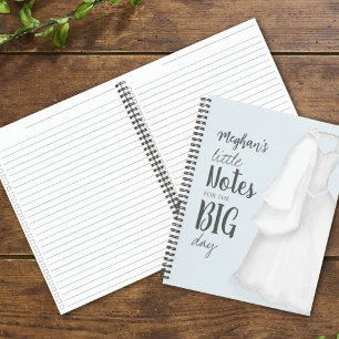 Carnet Mariée moderne Elégante Vintage Mignonne robe Mari