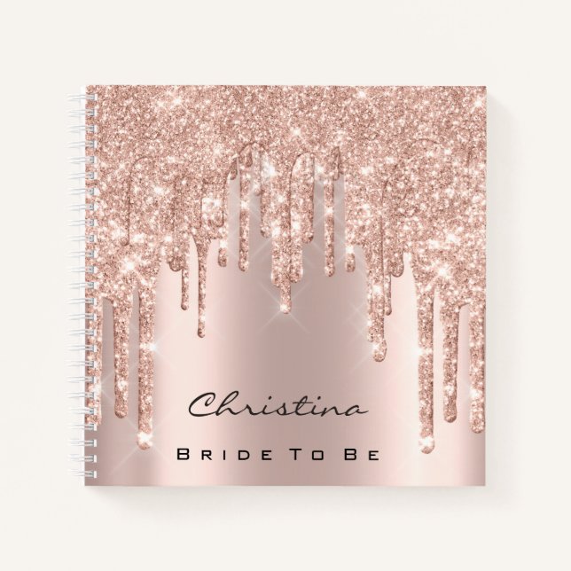 Carnet Mariée pour être douce 16e Rose de maquillage prin (Devant)