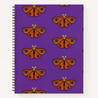 Carnet Mariposa Mística con Ojos