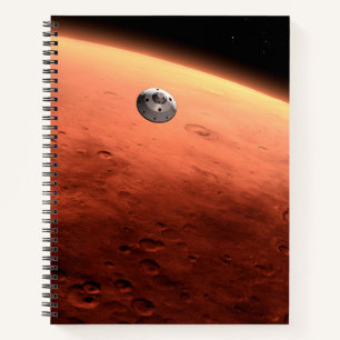 Carnet Mars Science Laboratory approchant Mars.