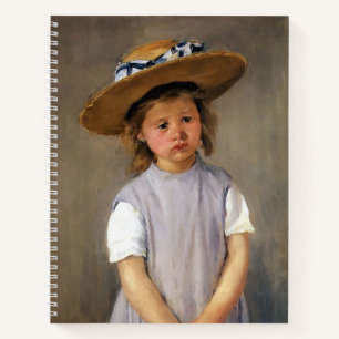 Carnet Mary Cassatt : Enfant dans un Casquette en paille