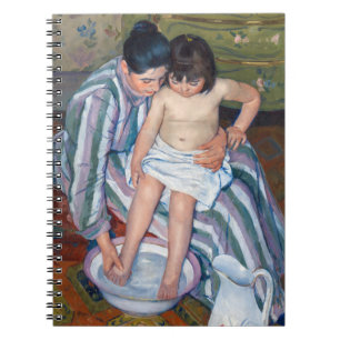Carnet Mary Cassatt - Le bain de l'enfant / Le bain