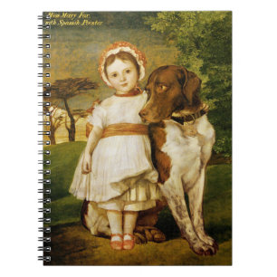Carnet Mary Fox Avec Son Chien Pointeur Espagnol (G.F. Wa
