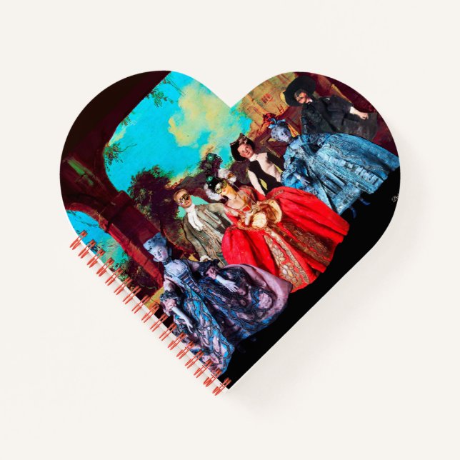 CARNET MASQUERADE DE MASQUERADE D'ANCIENS PETITS VÉNÉTIEN (Devant)