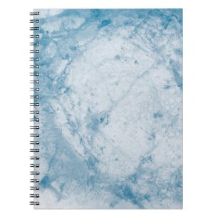 Carnet Matelas à fleurs bleu et blanc