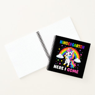Carnet Maternelle me voilà Licorne Rentrée scolaire