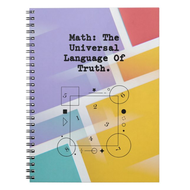 Carnet Math Universal Language | Truth & Logic Educator (Devant)