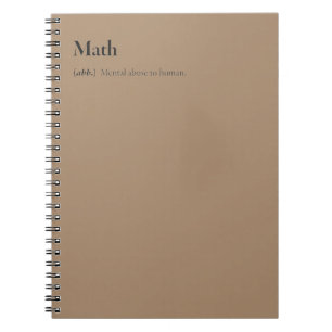 Carnet maths de bloc