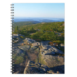 Carnet Matin au sommet du mont Cadillac à Acadia