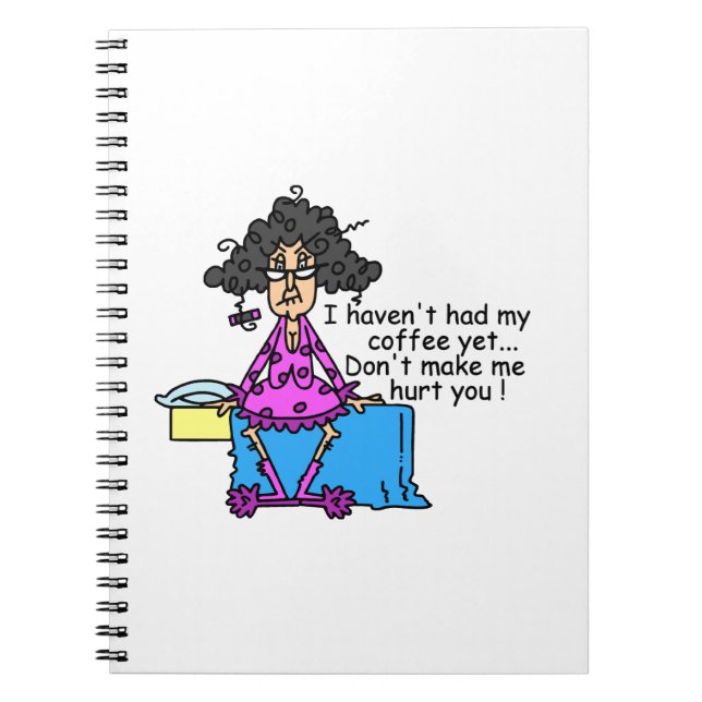 Carnet Matin Avant Humour Café (Devant)