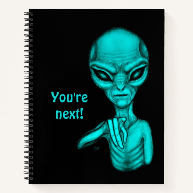 Carnet Mauvais Alien, Tu es le prochain ! (Devant)